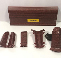 Плинтус Плинтус Ideal Comfort 55mm Махагон 346 фото 1 | FLOORDEALER